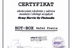 Certyfikat_Harvia
